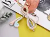 Guangdong Sogo headphones, dual-color mobile phone headphones, in-ear headsets, MP3 earbuds, wired headphones, small headphones, fashionable and creative products details Picture